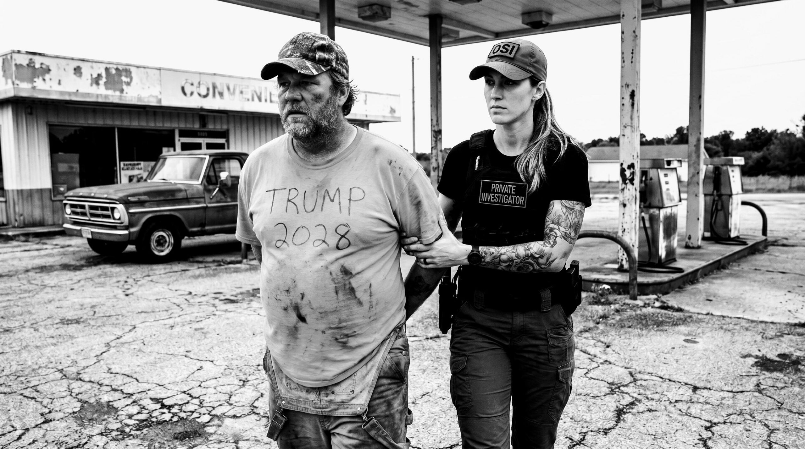 TRUMP 2028 MAGA GAS STATION BOBBY