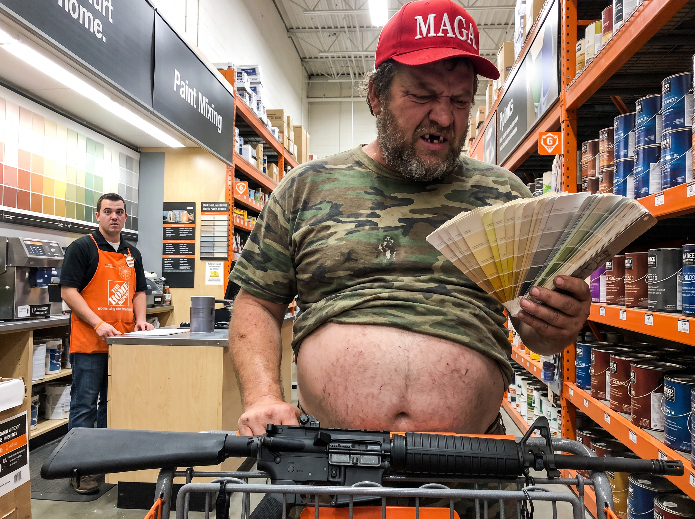 MAGA HOME DEPOT COLOR SWATCH