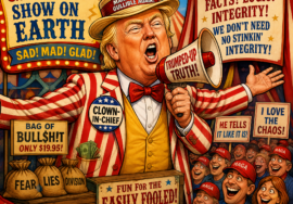 DONALD J. TRUMP THE GREATEST SHOW ON EARTH